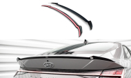 Prodloužení spoileru Hyundai Elantra Mk7 černý lesklý plast