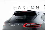 Prodloužení spoileru Porsche Macan Mk1 černý lesklý plast