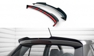 Prodloužení spoileru Škoda Fabia Hatchback Mk3 černý lesklý plast