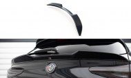Prodloužení spoileru spodní 3D Alfa Romeo Stelvio Quadrifoglio Mk1 černý lesklý plast
