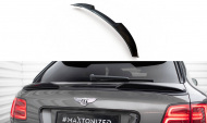 Prodloužení spoileru spodní 3D Bentley Bentayga Mk1  černý lesklý plast