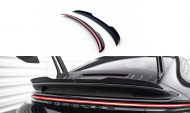 Prodloužení spoileru spodní Porsche 911 992 GT3 černý lesklý plast