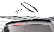 Prodloužení spoileru Volkswagen Caddy Mk3 Facelift černý lesklý plast