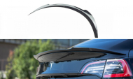 Prodloužení spojleru Tesla Model 3 2017-  carbon look