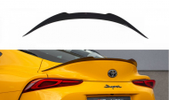 Prodloužení spojleru Toyota Supra Mk5 2019-  černý lesklý plast