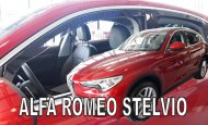 Protiprůvanové plexi, ofuky skel - Alfa Romeo Stelvio 5dv 17- (+zadní)
