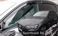 Protiprůvanové plexi, ofuky skel - AUDI E-tron Sportback 5d 2020- +zadní