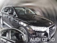 Protiprůvanové plexi, ofuky skel - Audi Q7 5dv. 15- (+zadní)