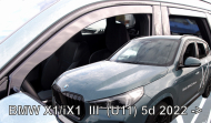Protiprůvanové plexi, ofuky skel - BMW X1/iX1 U11 2022- (+zadní)