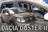 Protiprůvanové plexi, ofuky skel - Dacia Duster 5dv 18- (+zadní)