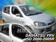 Protiprůvanové plexi, ofuky skel - Daihatsu YRV 5dv. 00-05 (+ zadní)