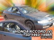 Protiprůvanové plexi, ofuky skel - Honda Accord V gen. 3dv. 93-98 verze USA