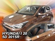 Protiprůvanové plexi, ofuky skel - Hyundai i20 II 5dv. 15-