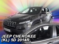 Protiprůvanové plexi, ofuky skel - Jeep Cherokee 5dv. 14-