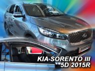 Protiprůvanové plexi, ofuky skel - Kia Sorento III 5dv. 15-