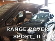Protiprůvanové plexi, ofuky skel - Land Rover Range Rover sport II 5d 13- (+zadní)
