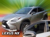 Protiprůvanové plexi, ofuky skel - Lexus NX 5dv. 14-