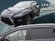 Protiprůvanové plexi, ofuky skel - Lexus RX 5dv. 16- (+zadní)