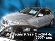 Protiprůvanové plexi, ofuky skel - Mercedes C W204 3dv. 06-