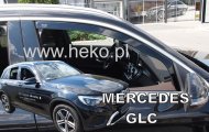 Protiprůvanové plexi, ofuky skel - Mercedes GLC X253 5dv 16-