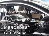 Protiprůvanové plexi, ofuky skel - Mercedes GLE C292 5dv 16- coupe