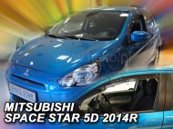 Protiprůvanové plexi, ofuky skel - Mitsubishi Space Star 5dv. 14-