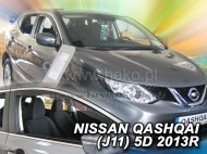 Protiprůvanové plexi, ofuky skel - Nissan Quashqai II J11 5dv. 13-