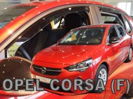 Protiprůvanové plexi, ofuky skel - OPEL CORSA (F) 5d 2019→ +zadní