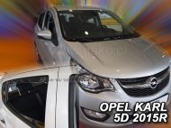 Protiprůvanové plexi, ofuky skel - Opel Karl 5dv. 15- +(zadní)