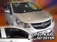 Protiprůvanové plexi, ofuky skel - Opel Karl 5dv. 15-