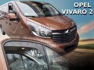 Protiprůvanové plexi, ofuky skel - Opel Vivaro II 14- přední krátký