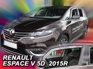 Protiprůvanové plexi, ofuky skel - Renault Espace V 5dv. 14-