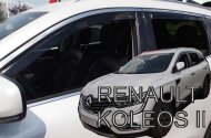 Protiprůvanové plexi, ofuky skel - Renault Koleos II 4dv 17- (+zadní)