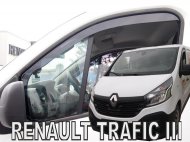 Protiprůvanové plexi, ofuky skel - Renault Trafic III 2014 přední dlouhé