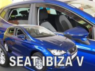 Protiprůvanové plexi, ofuky skel - Seat Ibiza 5dv 17- (+zadní)