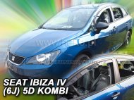 Protiprůvanové plexi, ofuky skel - Seat Ibiza IV 6J 5dv. 08- (+zadní) combi