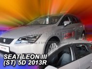 Protiprůvanové plexi, ofuky skel - Seat Leon ST 5dv. 14- (+zadní)