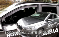 Protiprůvanové plexi, ofuky skel - Škoda Fabia IV  21- + zadní