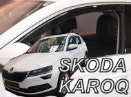 Protiprůvanové plexi, ofuky skel - Škoda Karoq 17-