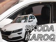 Protiprůvanové plexi, ofuky skel - Škoda Karoq 5dv 17-