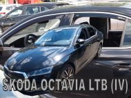 Protiprůvanové plexi, ofuky skel - Škoda Octavia IV sedan 20- + zadní