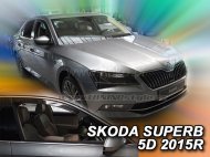 Protiprůvanové plexi, ofuky skel - Škoda Superb 5dv. 15-