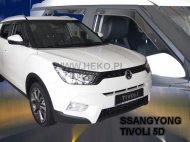 Protiprůvanové plexi, ofuky skel - Ssangyong Tivoli 5dv. 15- (+zadní)