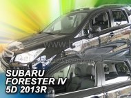 Protiprůvanové plexi, ofuky skel - Subaru Forester IV 13- (+zadní)
