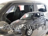 Protiprůvanové plexi, ofuky skel - Suzuki Swift 5dv 17- (+zadní)
