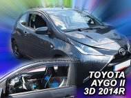 Protiprůvanové plexi, ofuky skel - Toyota Aygo II 3dv. 14-