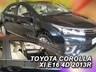 Protiprůvanové plexi, ofuky skel - Toyota Corolla E 16 (XI gen) 13- sed