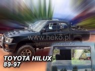 Protiprůvanové plexi, ofuky skel - Toyota Hilux N13 89-97 R/4 Runner (+zadní)