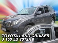 Protiprůvanové plexi, ofuky skel - Toyota Land Cruiser J150 5dv. 09-