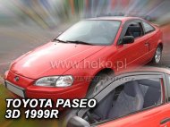 Protiprůvanové plexi, ofuky skel - Toyota Paseo 3dv. 91-99